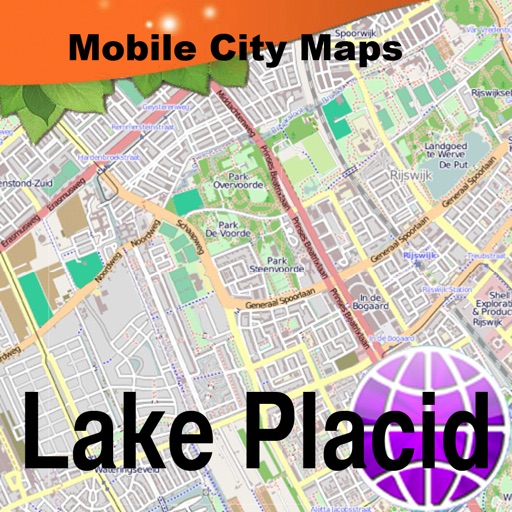 Lake Placid and Saranac Lake ski area icon