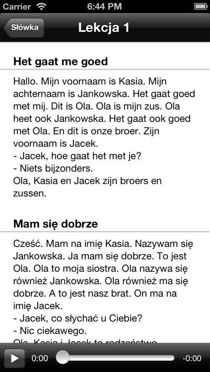 Rozmawiamy po niderlandzku