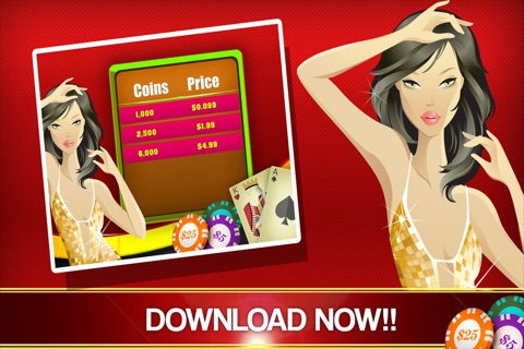 Luxury Blackjack 21 screenshot 4