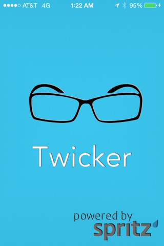 Twicker powered by Spritz screenshot 3