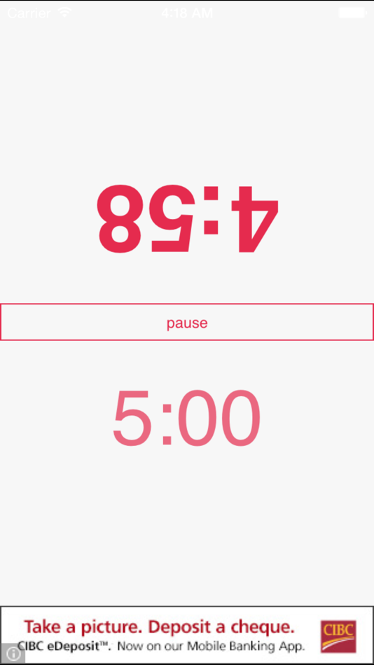 #1. Chess Clock Offline (iOS) 来自: Kevin Sloan