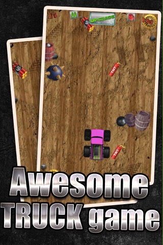 Monster Truck Rider Jam on the Mine Field Dune City 3D PRO - FREE Game screenshot 2