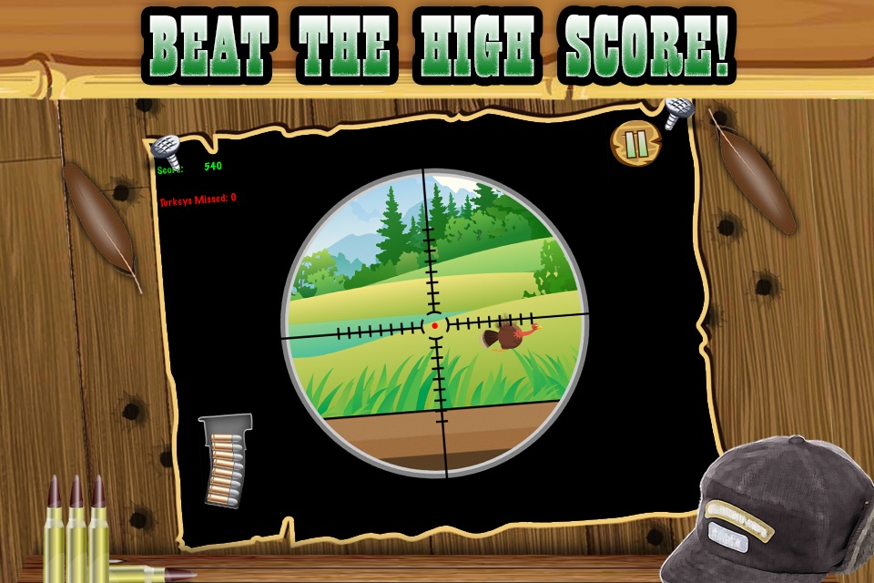Awesome Turkey Hunting Shooting Game By Top Gun Sniper Hunt Games For Boys FREE screenshot 3