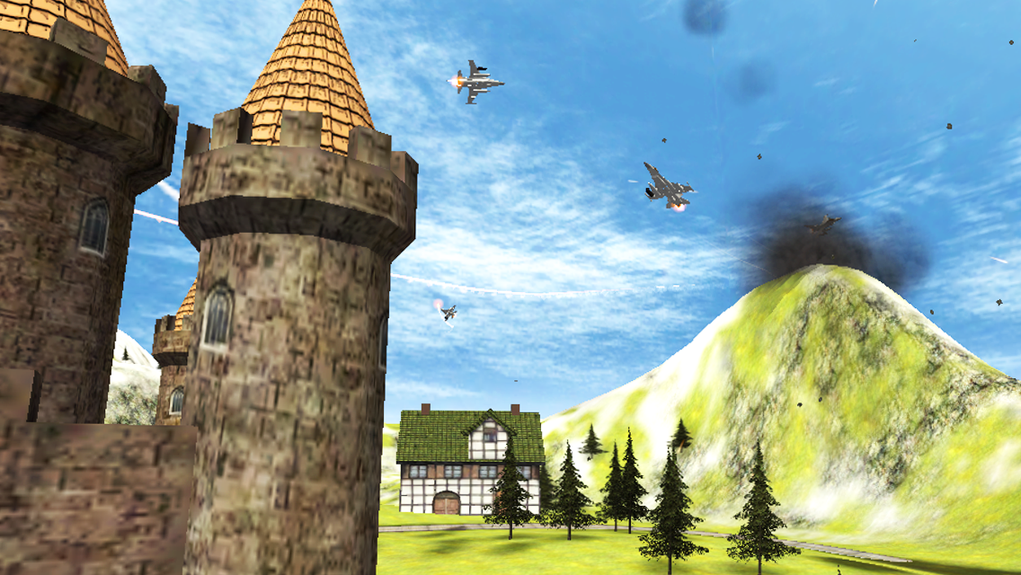 3D Fighter Jet Hurricane - Air Plane Combat Storm screenshot 4