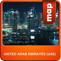 アラフ首長国連邦（UAE） オフライン地図 - Smart Solutions