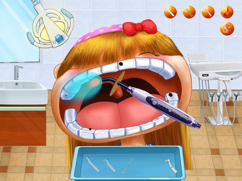 Dentist:Whitening Teeth-Little Doctor Free HD screenshot 3