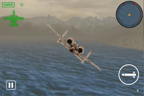 Ground Attacker Flight Sim 3D screenshot 2