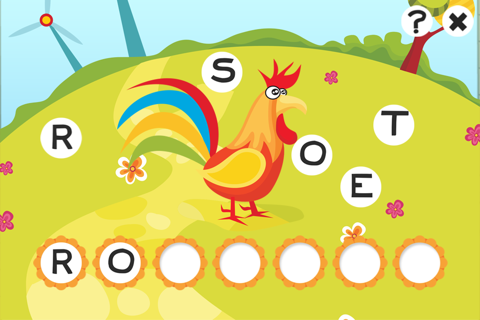 ABC Farm games for children: Train your word spelling skills of animals for kindergarten and pre-school screenshot 3