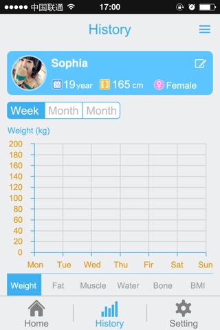 WIFiHealthScale screenshot 2