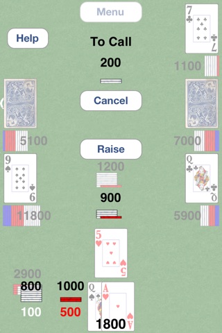 Custom Stud Poker Lite screenshot 2