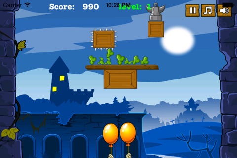 Skeleton Poppers – Balloon Bursting Physics Game FREE screenshot 4