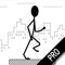 Stick-Man Stuntman Dash PRO - A running, jumping & sprinter game with impossible platform geometry