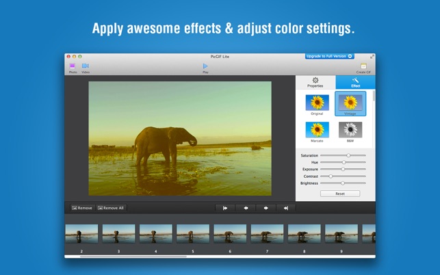 Peakstep News: Create high quality GIFs on your Mac