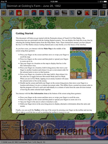 Civil War Battles - Peninsula screenshot 2