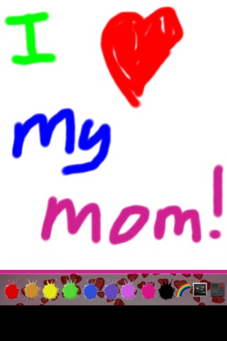 Kids Fingerpainting - Valentine's Day screenshot 4