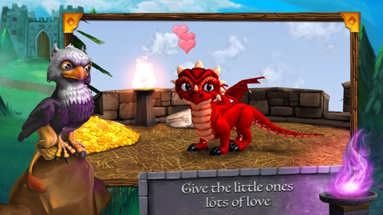 Fantasy Baby Animals - Care for unicorns, dragons and other cute creatures screenshot-3