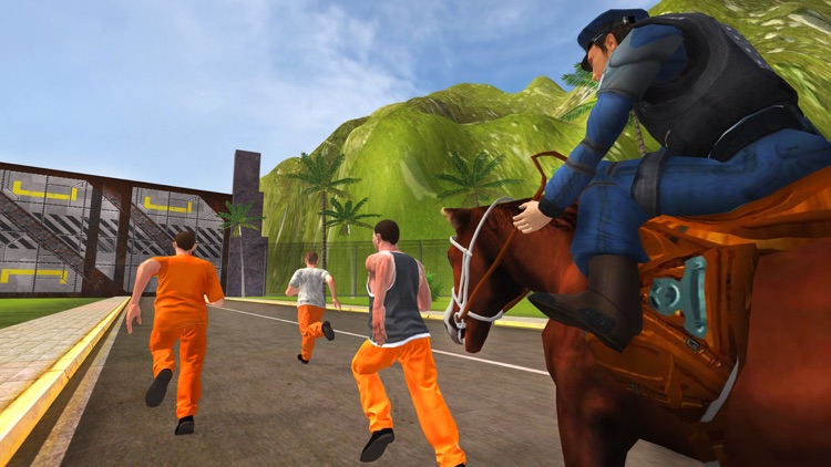 Prisoner Escape Police Horse - Chase & Clean The City of Crime From Robbers & Criminals screenshot-4