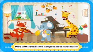 Abby Monkey Musical Puzzle Games: Music & Songs Builder Learning Toy for Toddlers and Preschool Kids Screenshot 3