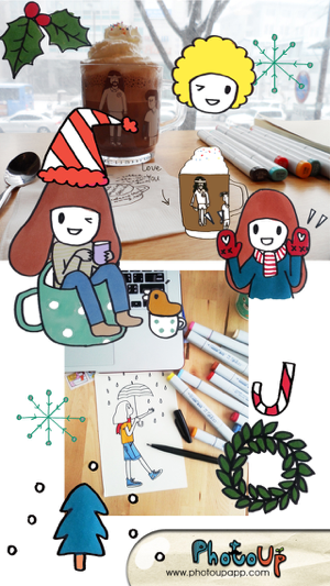 ‎NgiNgi Stamp by PhotoUp- Doodle and cute stamps for decoration photos Screenshot