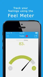 feelic - mood tracker, share, text & chat with friends problems & solutions and troubleshooting guide - 4