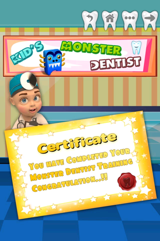 Kids Monster Dentist - Free Kids Doctor Games. screenshot 2