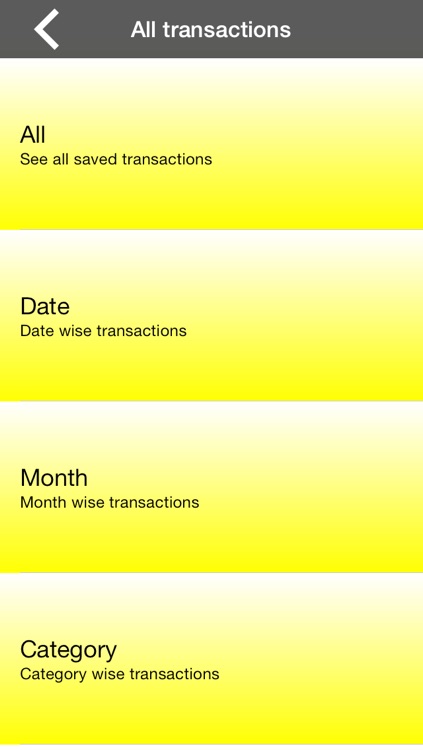 Pocket Expense OI 1.0 screenshot-3
