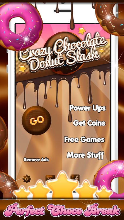 A Sweet Choco-late Donut Slash The Candy Blocks Pro