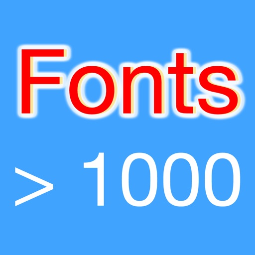 Nice Fonts/ > 1000 Fonts