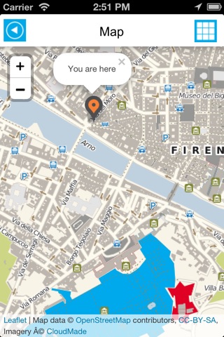 Florence (Italy) offline map, guide & hotels screenshot 2