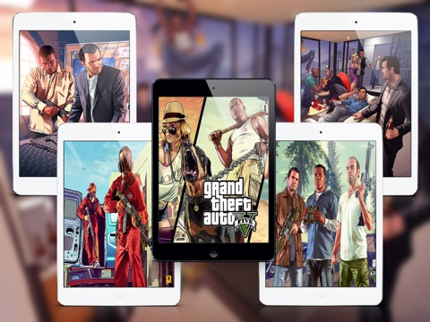 HD Wallpapers for GTA 5 - iPad Version screenshot 4