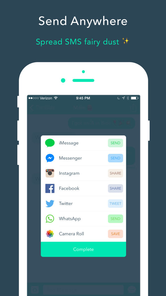 #3. Threads - SMS generator (iOS) 由: Voss Labs, Inc.