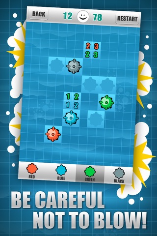 Sea Minesweeper Lite - Reveal Dangerous Underwater Bombs screenshot 3