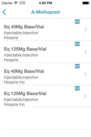 Drug & Medications (Orange Book for FDA Approved Drugs, Tablets & Pills) screenshot 2