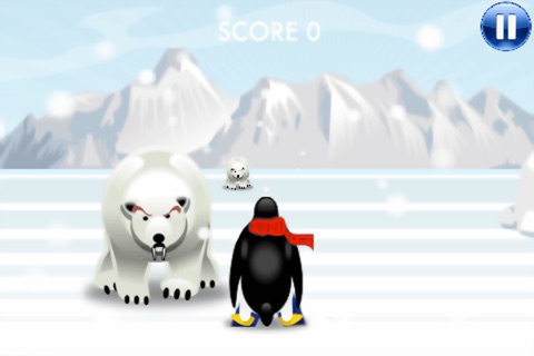 Despicable Penguin Skiing Rush - Cool 3D Running Game for you! screenshot 2