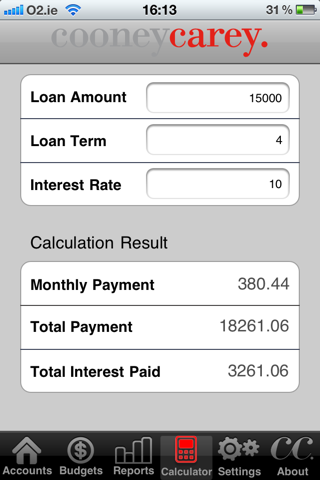 Bank Balances screenshot 3