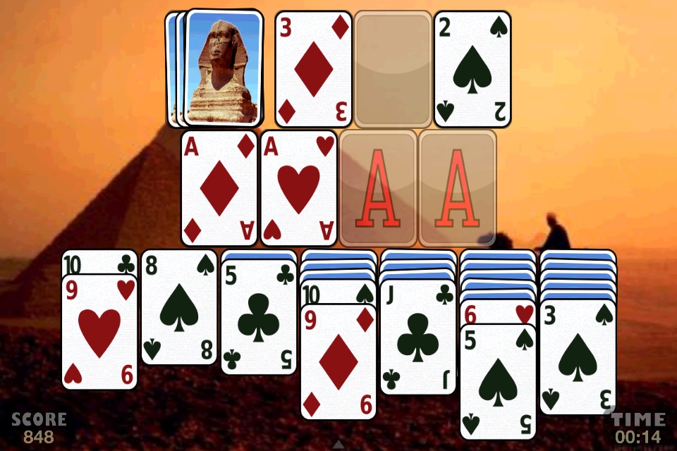 Windoze Solitaire screenshot 2