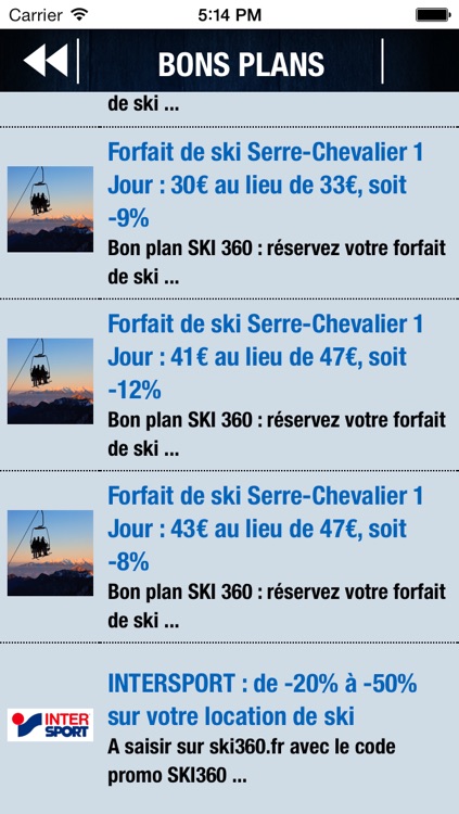 SERRE CHEVALIER par SKI 360 (bons plans, infos ski, séjours, GPS challenge,…) screenshot-3