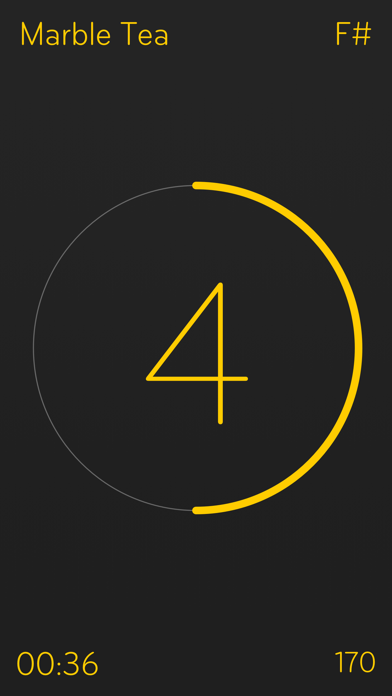 Screenshot #1 pour On the 8 - MIDI Clock Display