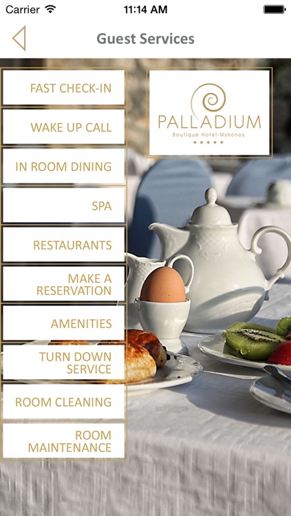 Palladium Hotel Mykonos for iPhone