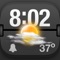 Weather Clock Free is the perfect combination of a weather tracker and an alarm clock
