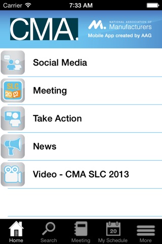 CMA Mobile App screenshot 2