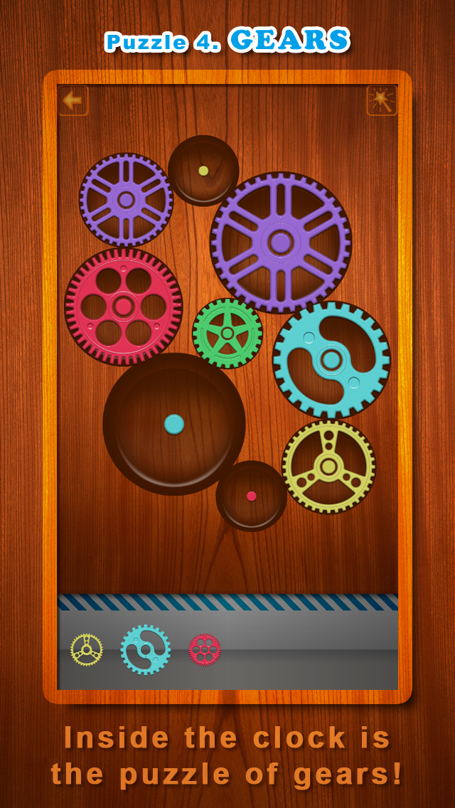 Clockwork Puzzle Full - Learn to Tell Time Screenshot