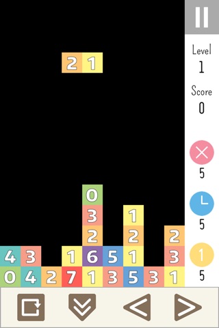 Three Sevens - Let's find the magic seven and clear some number blocks screenshot 2