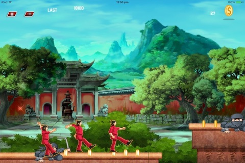 Super KungFu Fighter Run -HD screenshot 2