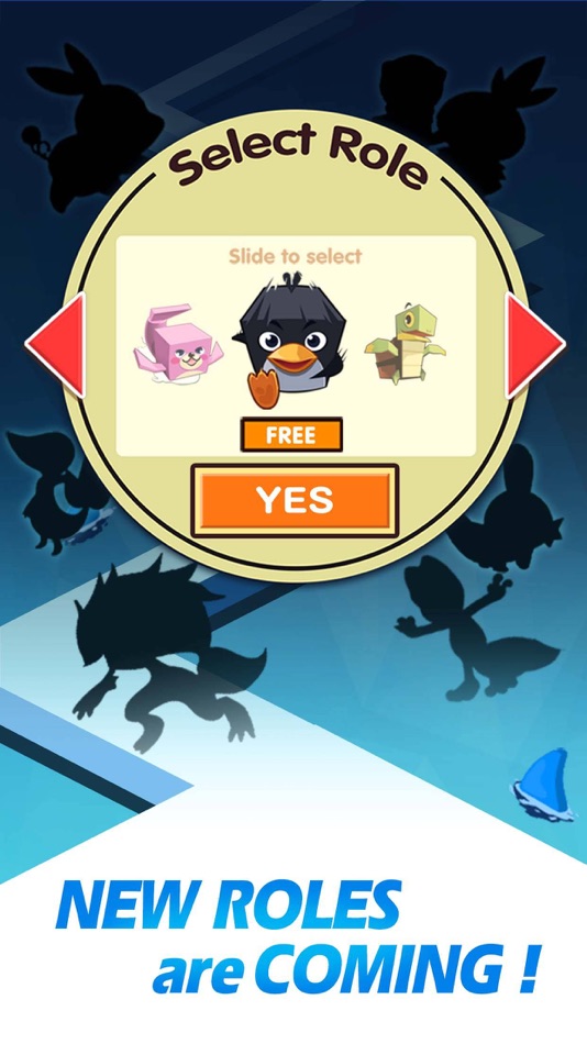 #5. !Penguin Run (iOS) 由: Xiao Yun Xu