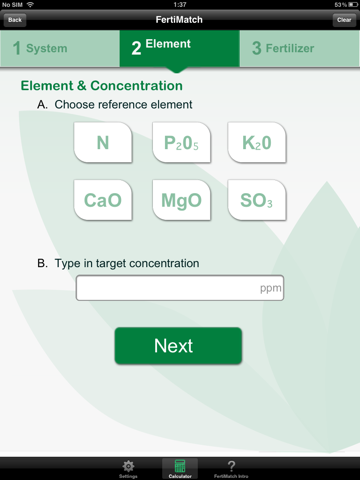 FertiMatch for iPad screenshot 2