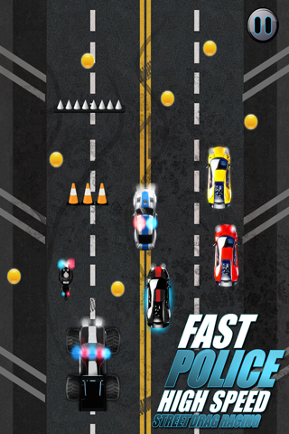 Fast Police Reckless Speed Driving Furious Car Auto Racing Legends HD Free screenshot 2