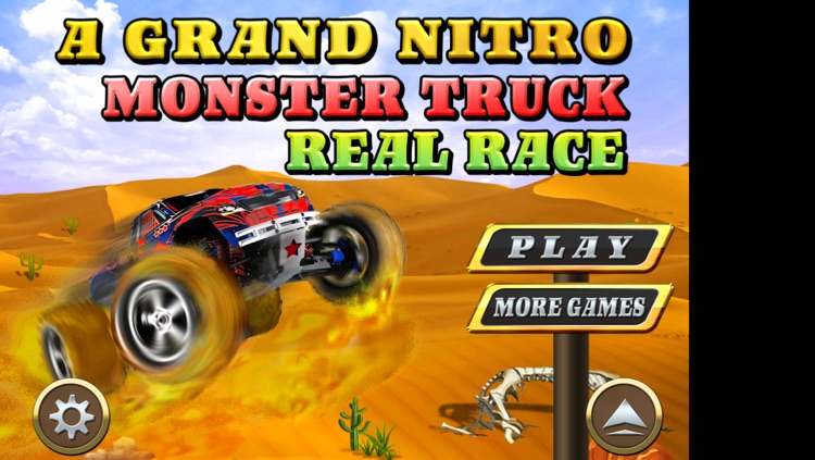 A Grand Nitro Monster Truck Real Race Pro