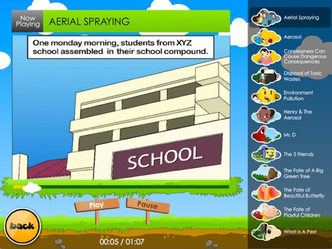 Story Telling (Toxicology In The Classroom) screenshot 2