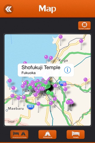 Fukuoka City Offline Travel Guide screenshot 4